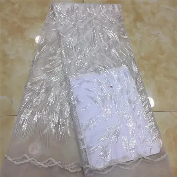 

French Net Lace Fabrics High Quality African Lace Fabric Trim Swiss Voile Lace for Wedding