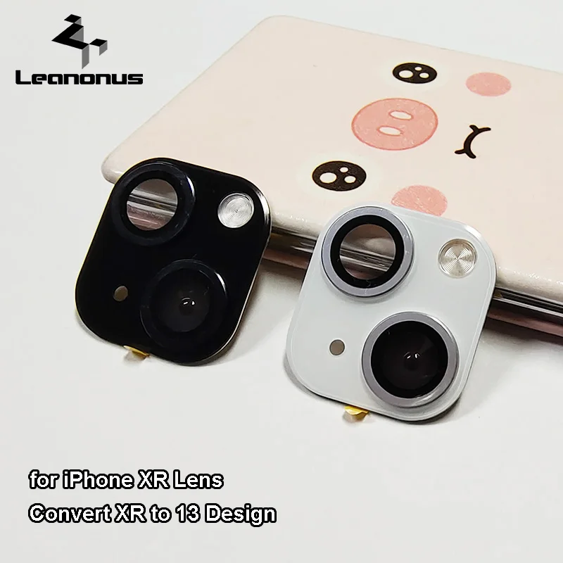 Fake Camera for iPhone XR Change to 13 Pro Triple Camera Design Modified  Lens HD Tempered Glass + Metal Protector Cover - AliExpress