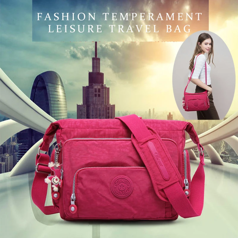 

Original Women's casual Messenger bag nylon shoulder bag ladies Bolsa Feminina travel bag Messenger bag unisex bag