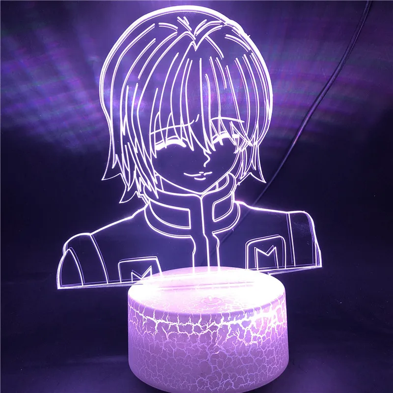 СВЕТОДИОДНЫЙ 3d светильник аниме Hunter X Gon и Killua Hisoka гаджеты декор для детской