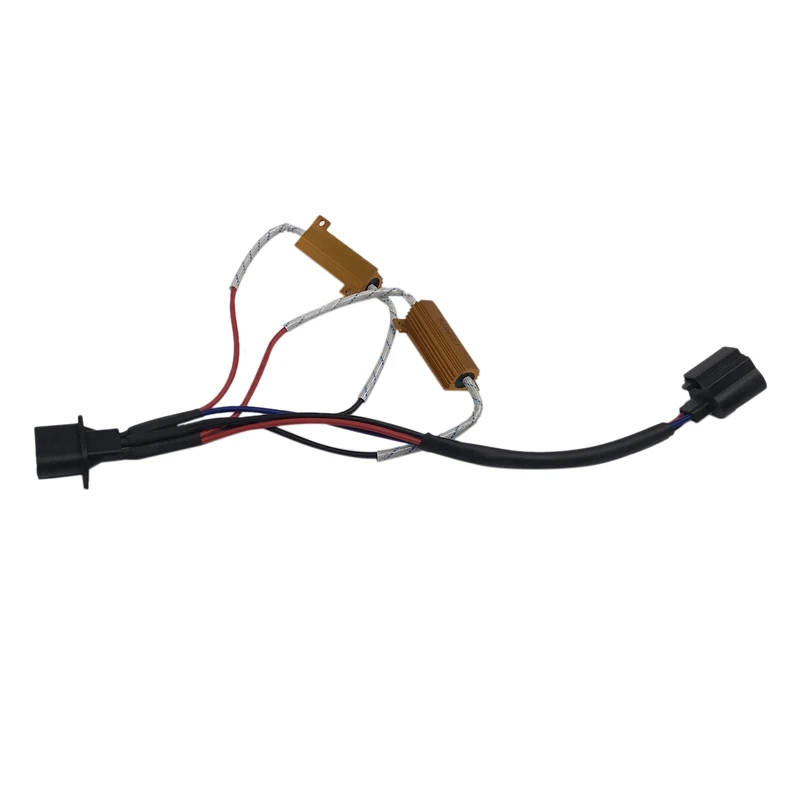 2 шт. H13 9008 Led Резистор Комплект реле жгута адаптер анти-мерцание Ошибка Декодер