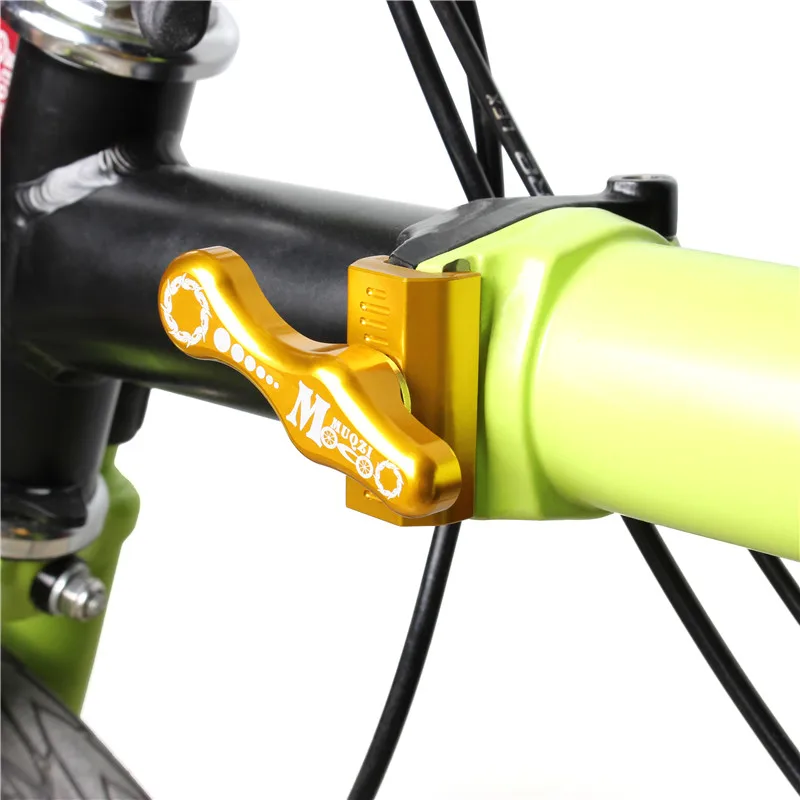 Fixed Clamps Folding Bike Hinge Levers MUQZI For Brompton Bike