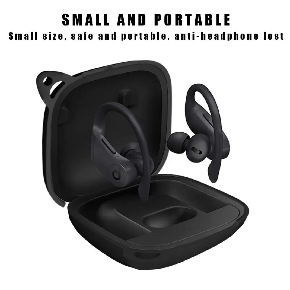 

Waterproof Drop-resistant Dust Proof Silicone Protective Cover for Powerbeats Pro Bluetooth Headset Charging Case
