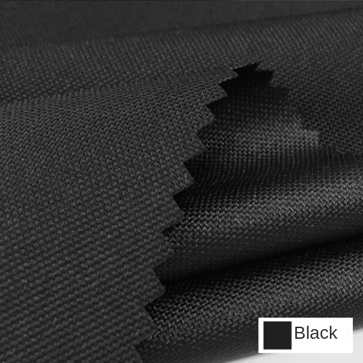 Tela impermeable Oxford 600D por metro para coser, tela para tienda de  campaña, sombrilla de protección solar encriptada, Spandex PU, duradero,  liso, negro