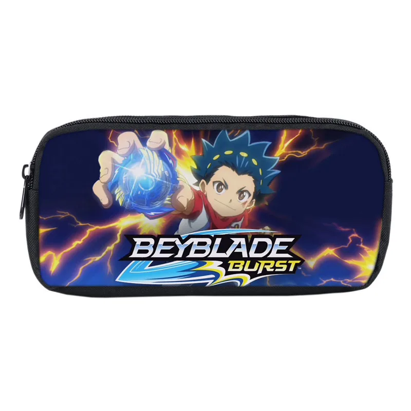 Аниме Beyblade Burst Evolution печать пеналы для карандашей дети маленький карандаш держатель Детская школьная Ручка Сумка - Цвет: 11