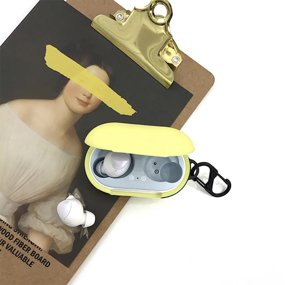 DIY 3D силиконовый чехол для samsung Galaxy Buds, защитный чехол, беспроводные Bluetooth наушники, противоударный, милый мультяшный брелок