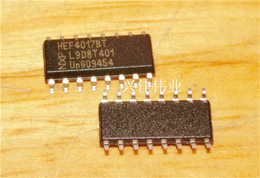 20 шт./лот HEF4017BT лапками углублением SOP-16
