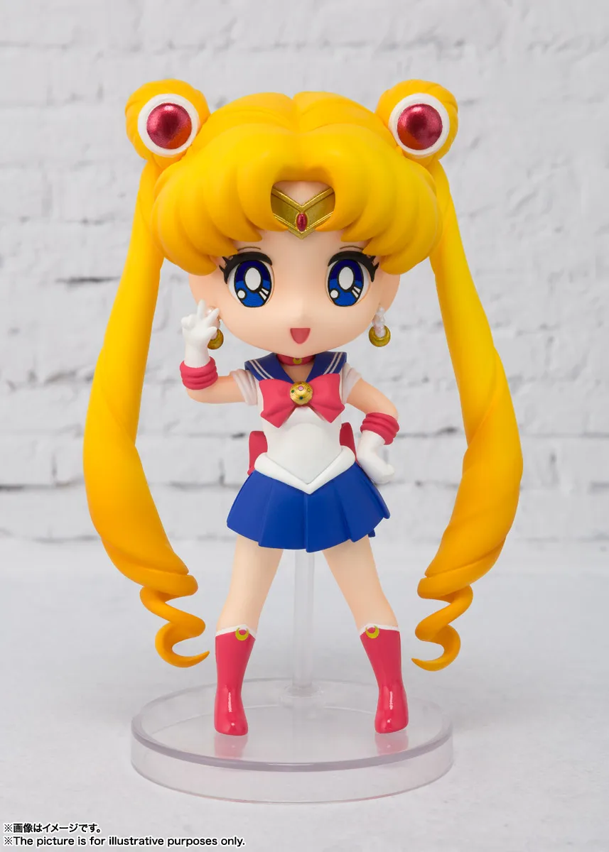 PrettyAngel-оригинальные BANDAI духи Figuarts mini 25th Сейлор Мун Меркурий парусник Юпитер Венера фигурки