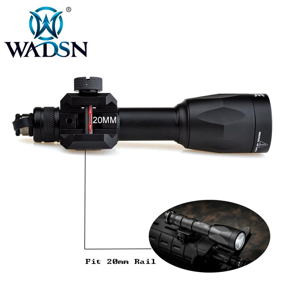WADSN тактический фонарь SF M600P Скаут свет XM-L2-T6-WC светодиодный 850 люмен страйкбол факелы портативное освещение WEX362 подсветка для оружия