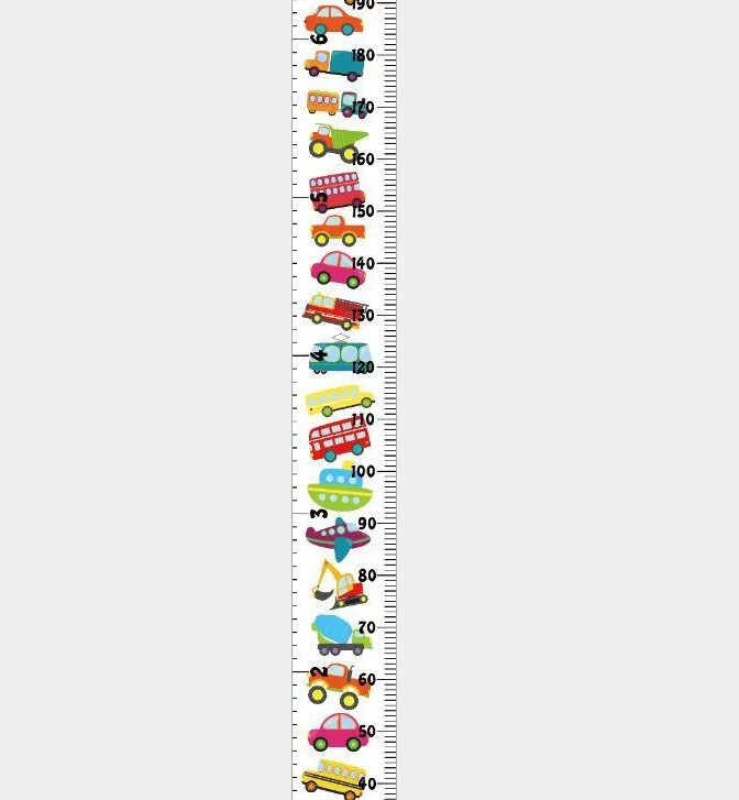 STYLE 15 Мультяшные животные, Лев, обезьяна, Сова, слон, измеряющая рост Наклейка на стену для детской комнаты, диаграмма роста, декор для детской комнаты, настенное искусство - Цвет: STYLE 15