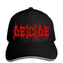 Бейсболка змей светильник металлической лентой DEICIDE DTG печатные S snapback шляпа