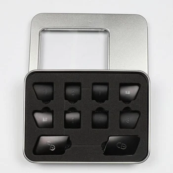 

For Mercedes Benz W204 W212 Switch Button 12pcs Black Door Switch Button Newest