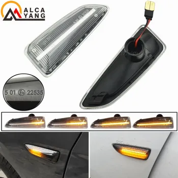 

2pcs Dynamic LED Side Marker Lights Flowing Turn Signal Light For Opel Vauxhall Astra J K Crossland X Grandland Insignia B