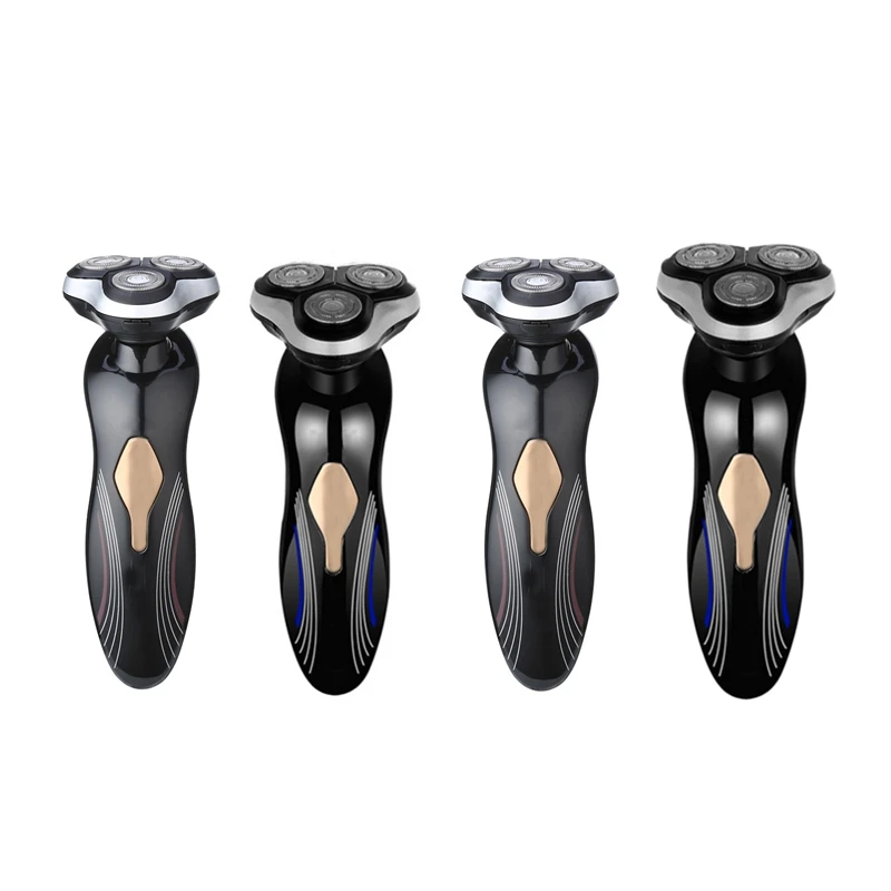 Electric Shaver Floating Three-Knife Multi-Function 3In1 Body Wash 4D Razor US Plug