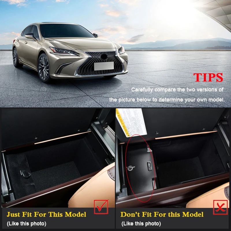 Автомобильный Стайлинг автомобильный подлокотник коробка для хранения Lexus ES-настоящее Центральная консоль подлокотник коробка для хранения чехлы авто аксессуары