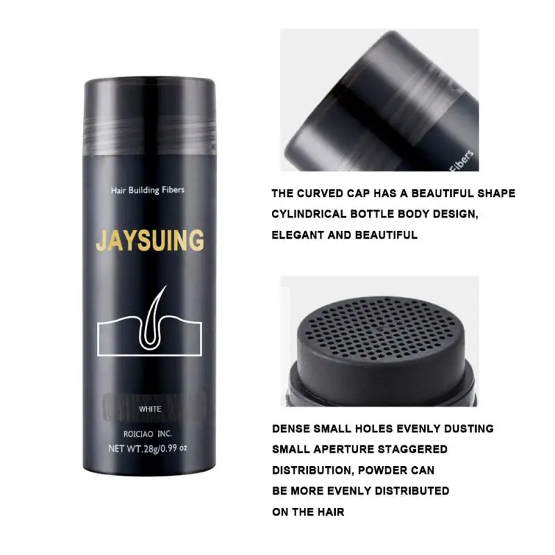 1 uds fibras de cabello queratina Spray espesante Natural de fibra de pelo de pérdida de pelo de fibra en polvo integral del cabello y polvos