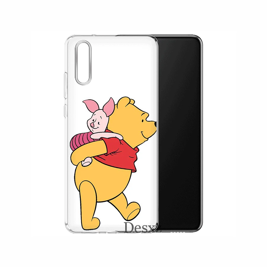 Чехол для мобильного телефона TPU для huawei P30 P20 P10 P8 P9 Lite Pro P Smart Z Plus чехол Винни Пух
