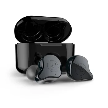 

Waterproof Music Workout True Wireless With Charging Case Sport Earbuds Deep Bass Portable Bluetooth Earphone Stereo Ergonomic