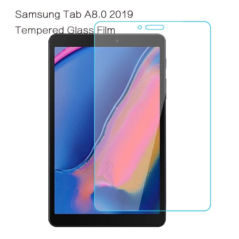 Закаленное стекло планшета протектор экрана Защитная пленка для samsung Tab A8.0 /T295 защитная пленка 9H - Цвет: Galaxy Tab A8 2019