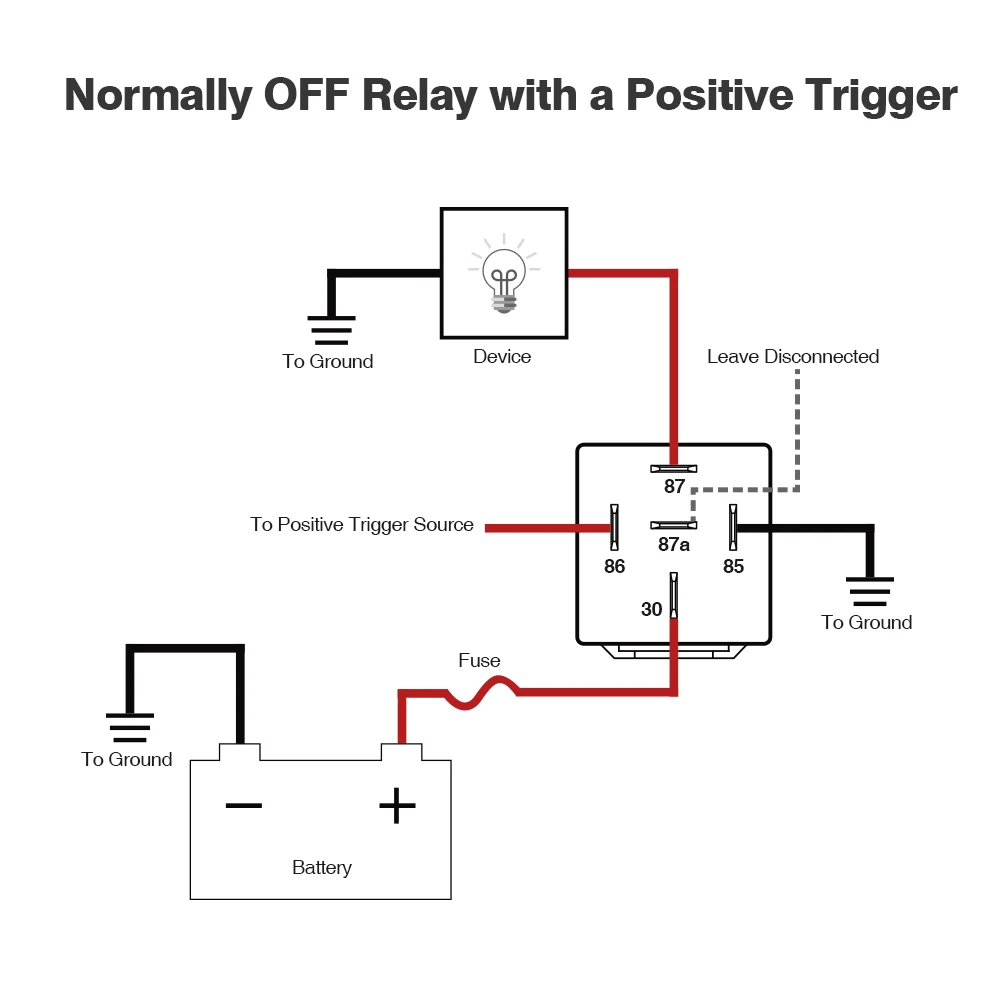 12 Volt Relay Wiring Diagram #2 Electrical Circuit Diagram,, 51% OFF