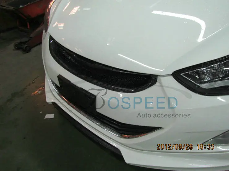 Подходит для hyundai ELANTRA carbon fiber автомобильный гриль Высококачественная гоночная решетка решетки