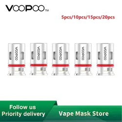 Оригинал 5 шт. 20 шт. VOOPOO PnP-VM1 сетка катушка для VOOPOO VINCI R/VINCI Mod Pod Kit 0.3ohm PnP-VM1 сетка катушка E-cig катушка для вейпинга