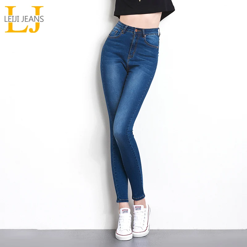 Jeans for Women mom Jeans High Waist Jeans Woman High Elastic plus size Stretch Jeans female washed denim skinny pencil pants Jeans for Women mom Jeans High Waist Jeans Woman High Elastic plus size Stretch Jeans female washed denim skinny pencil pants
