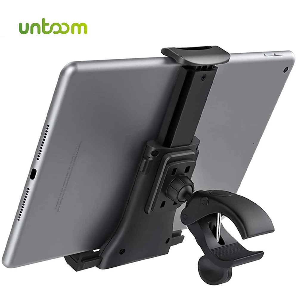 Untoom Bike Tablet Holder Indoor Gym Treadmill Handlebar Bracket Stand