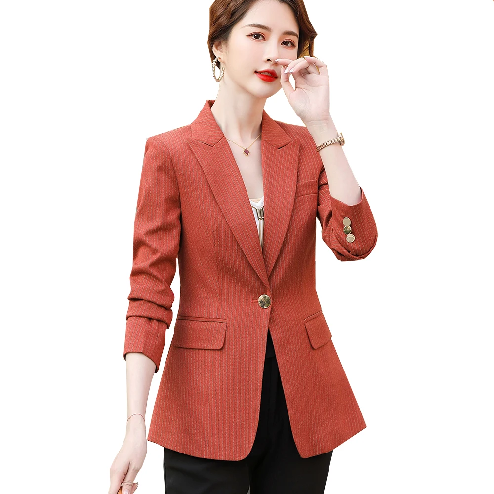black coat with red patch