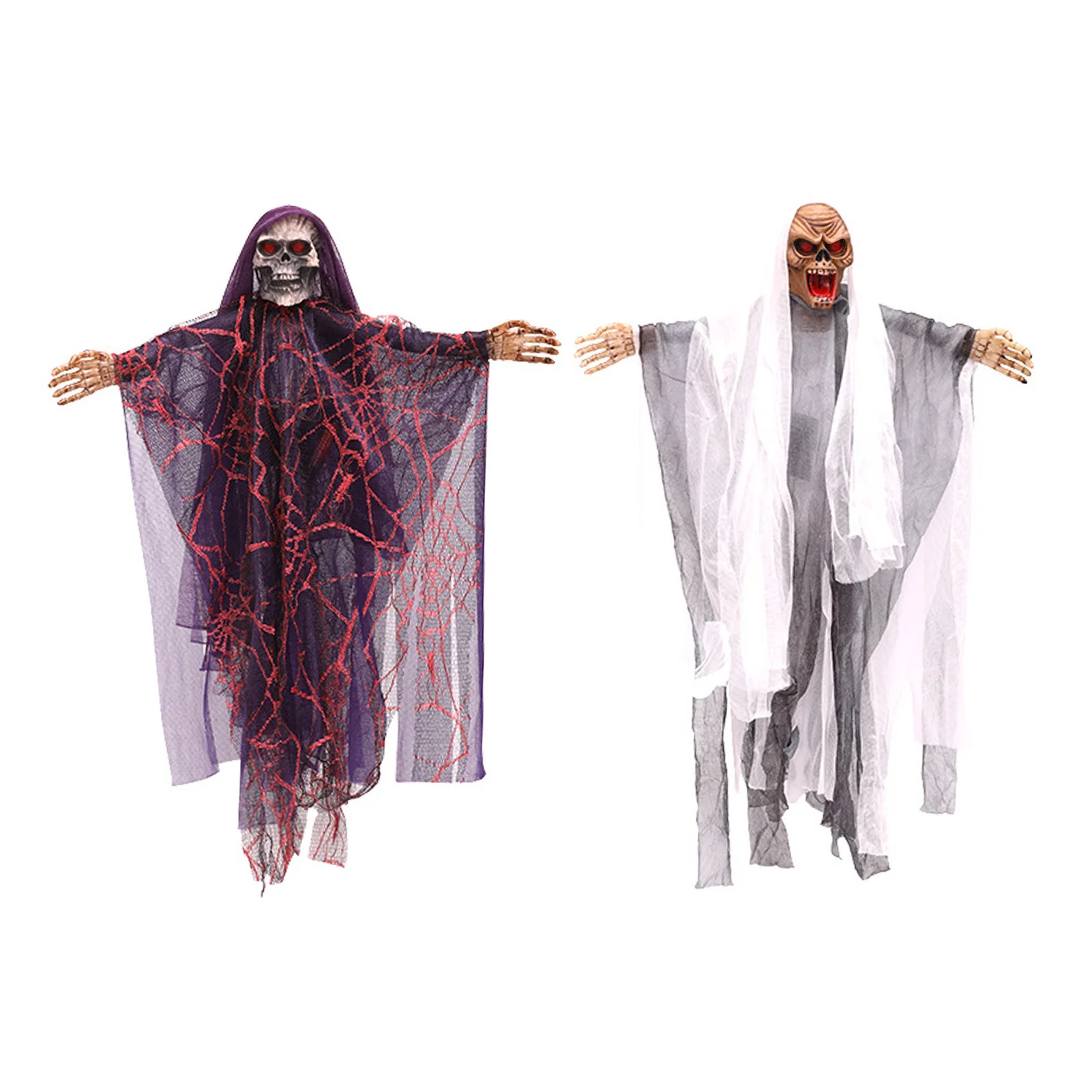 Horror Grim Reaper Hanging Ghost Halloween Decorations Accessories Props Haunted House Bar Club Party Scary Decoration Prop | Дом и сад