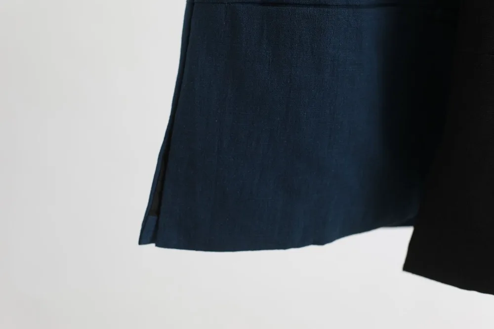 LZJN 2019 Men's Summer Waistcoat Chinese Style Print Patchwork Linen Button Down Kung Fu Shirt Sleeveless Vest Jacket (28)