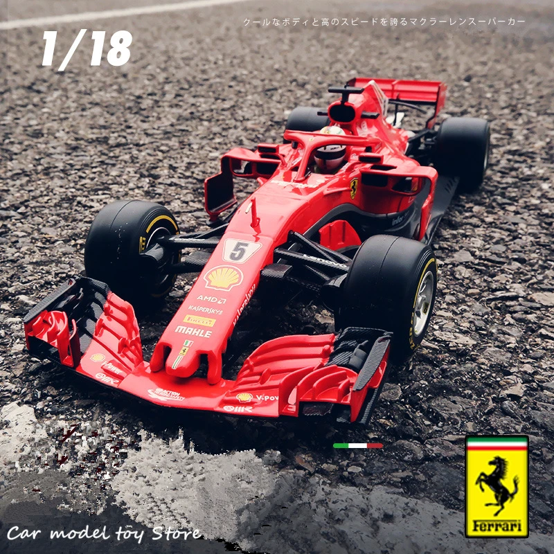 Bburago 1:18 Ferrari F1 NO5 авторизованный производитель моделирования сплава Модель