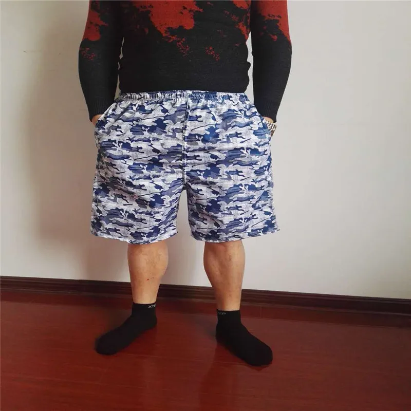 

MEN'S Beach Pants Breathable Loose-Fit Quick-Dry Short Casual Sports Swimming Trunks Drifting Large Trunks Booth Goods