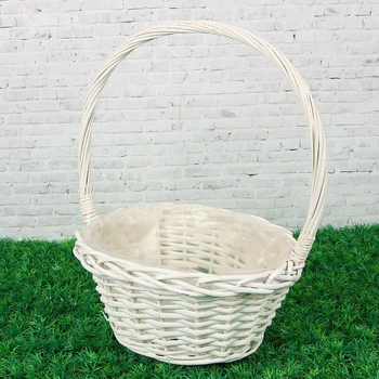 

Basket "Pigtail", 30x21 cm, H = 15/42 cm, natural, vine 3009284