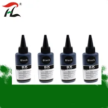 Черный* 4*100 мл набор для пополнения чернил для hp для Canon samsung Lexmark Epson Dell Brother многоразовый картридж принтера