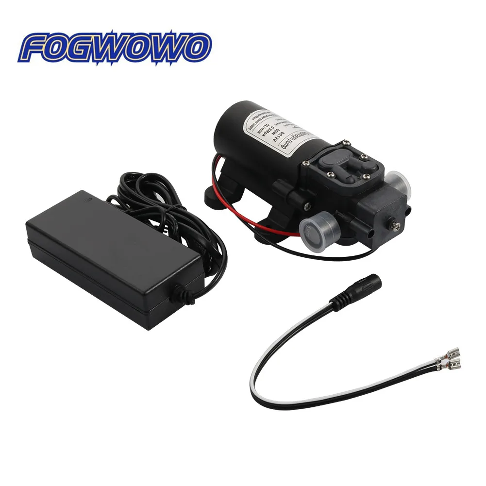 1/2" Male Thread Interface Self-Priming Reflux pump DC 12V 60W Booster Pressure Diaphragm Water Pump Irrigation Car Washing Tool