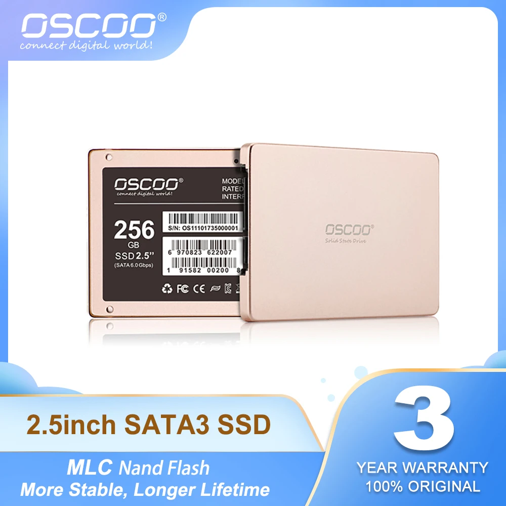 Твердотельный диск OSCOO 120 ГБ 240 2 5 дюйма SATA3.0 SSD 6 Гб/с для настольного ноутбука 128 256