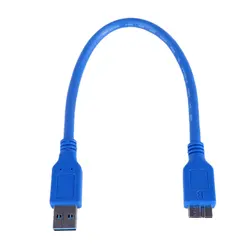 Câble Usb 3.0 Micro B pour données d'ordinateur, câble de disque dur Mobile à grande vitesse, ligne d'impression, accessoires d'ordinateur 