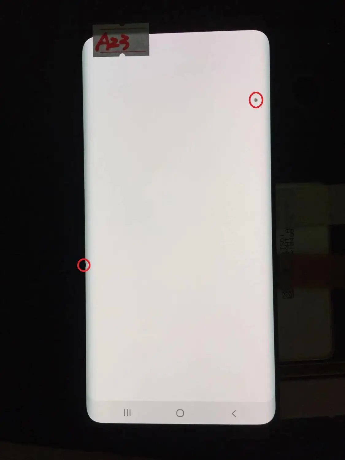 AMOLED Замена для SAMSUNG Galaxy S9 PLUS ЖК сенсорный экран дигитайзер без рамки G965 дисплей - Цвет: NO.A23