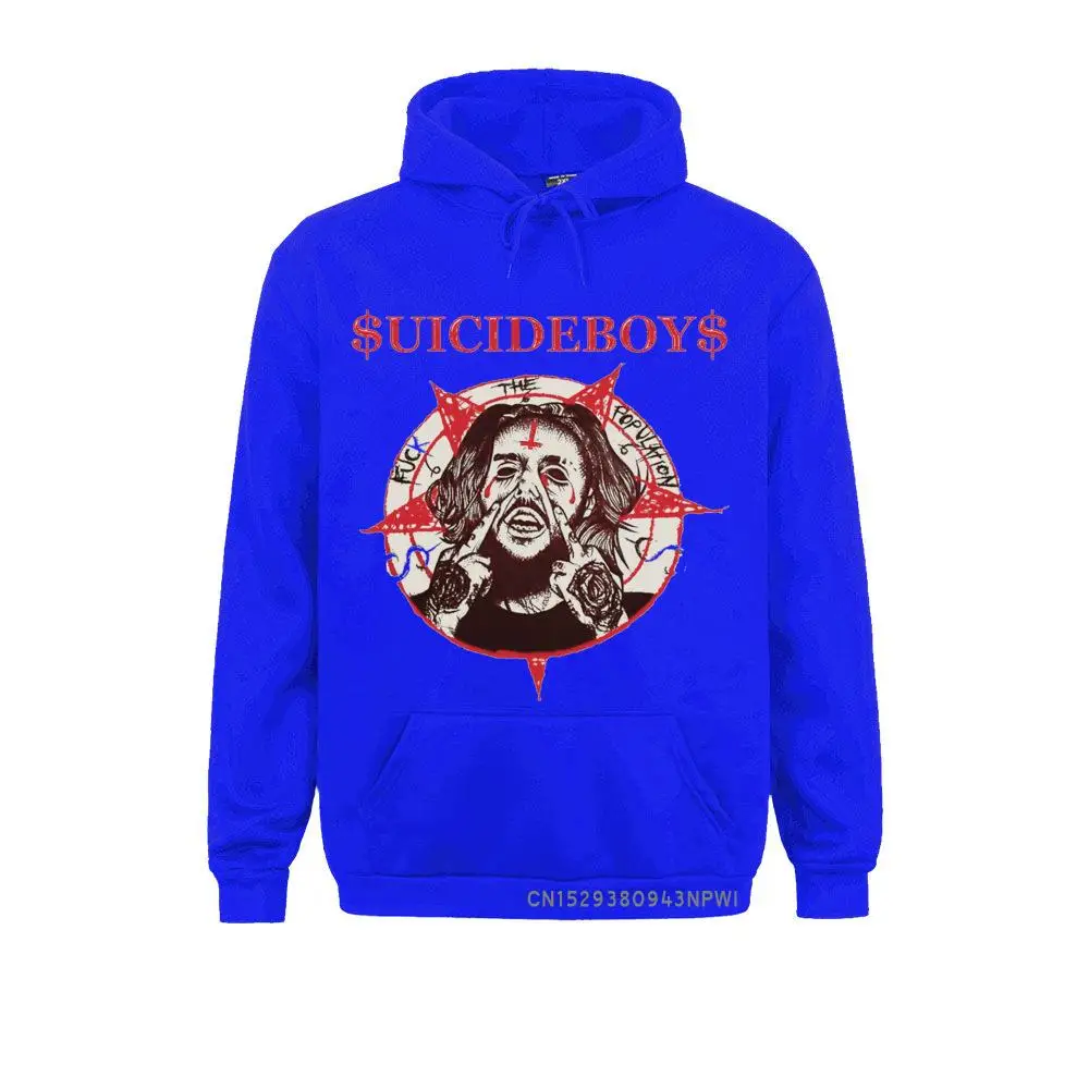  96379 Man Sweatshirts Fashionable Long Sleeve Hoodies 2021 Popular Funny Hoods Top Quality 96379 blue