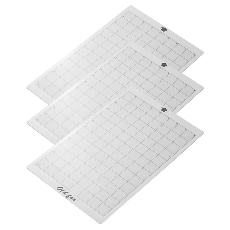 HLZS-3Pcs сменный коврик для резки клейкий коврик с измерительной сеткой 8 на 12 дюймов для силуэта Камея Cricut Explore ore плоттер Mach