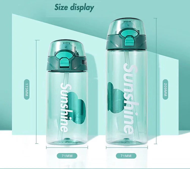 Sunshine бутылка для воды BPA бесплатно ЕС Сертификация спортивный напитков