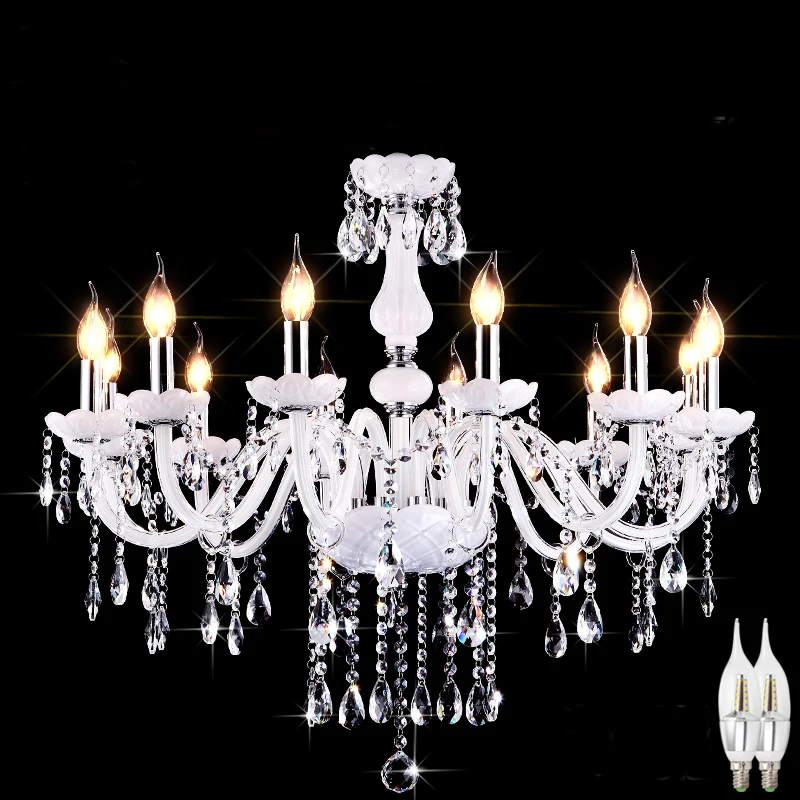 Lustre светодиодный светильник для люстры хрустальная люстра комнаты украшение из