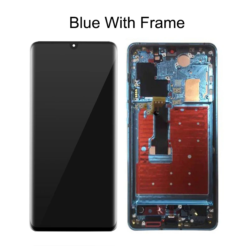 Witrigs для huawei P30 Pro ЖК-дисплей сенсорный экран с дигитайзером сборка рамка инструменты Замена