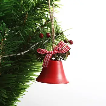 

Christmas Wrought Iron Big Bell Decoration Pendant Christmas Bell Pendant Christmas Ornaments New Year Party Kids Toys