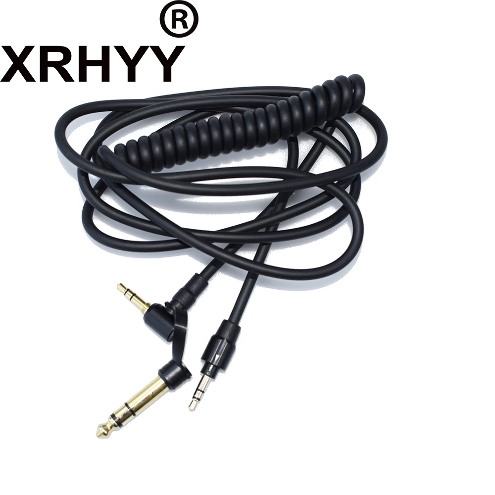 Cavo Per Cuffie 3.5Mm E 6.5Mm Nero Di Ricambio Per Monster Beats Pro Detox Di Dr Dre