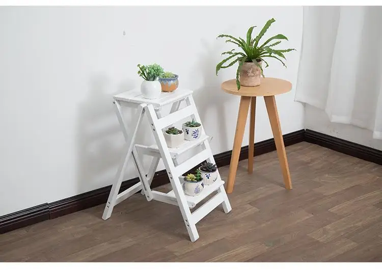 Marches tabrete Escalera для пожилых, для кухни, детей, ванной комнаты, складной деревянный стул-стремянка, стремянка, стул