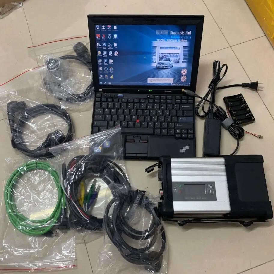 MB Star C5 Sd мультиплексор c5 с x201 i7 8g 360GB SSD,12 Vediamo/D-AS/HHT для авто диагностический инструмент автомобильный Грузовик obd сканер
