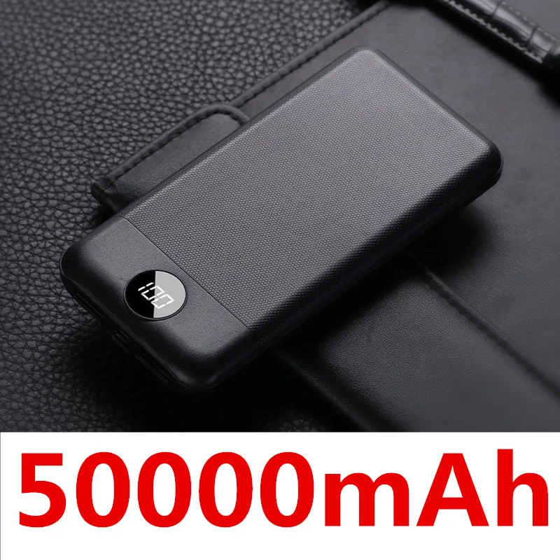 Power Bank 90000mAh Type C Micro USB C Power Bank LED Display Portable External Battery Charger For iPhone 12Pro Xiaomi Huawei portable charger Power Bank