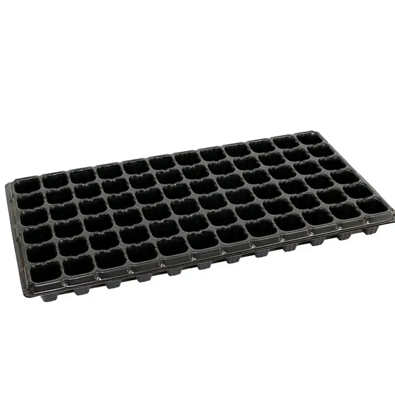 10PCS 72 Hole Seed Sprouter Trays PVC Seedling Tray Porous Thickening Seedling Tray For Agriculture Gardening Tools Home Shop